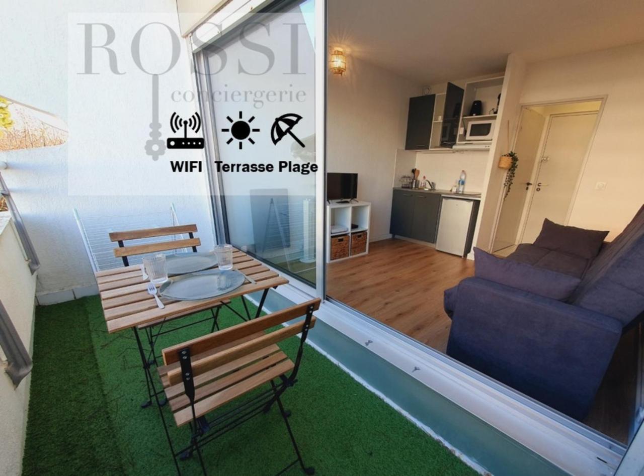 Suite Thalassa 1Ere Ligne Plages Du Couchant Wifi - Rossiconciergerie - Linge Inclus Ла-Гранд-Мот Экстерьер фото